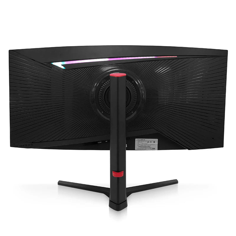 Factory Wholesale Oem 34 Inch Monitor Curved Screen 3440*1440 4k 165hz Rich Interface Led Monitor for Gaming