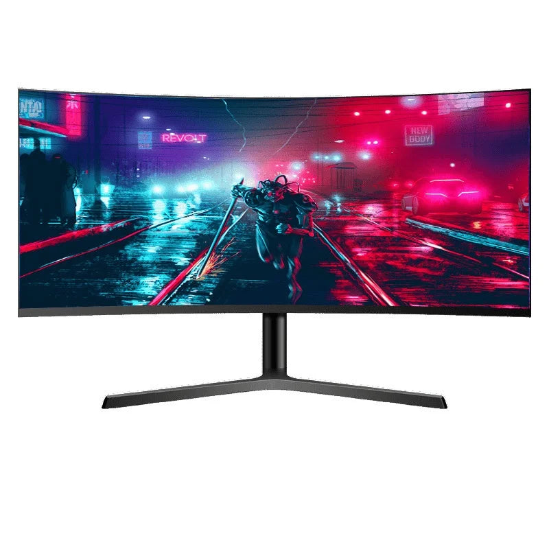 32-Inch Curved IPS LCD Gaming Monitor 144Hz 2K 1ms Response Time DP Interface Full HD 99% SRGB Wide Color Gamut 5000:1 Contrast