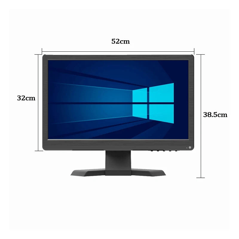 New OSCY 22-Inch LCD IPS LED 4K Gaming Monitor for PC Desktop Wide Color Gamut Fast Response Time 60Hz Black 1-Year Warranty