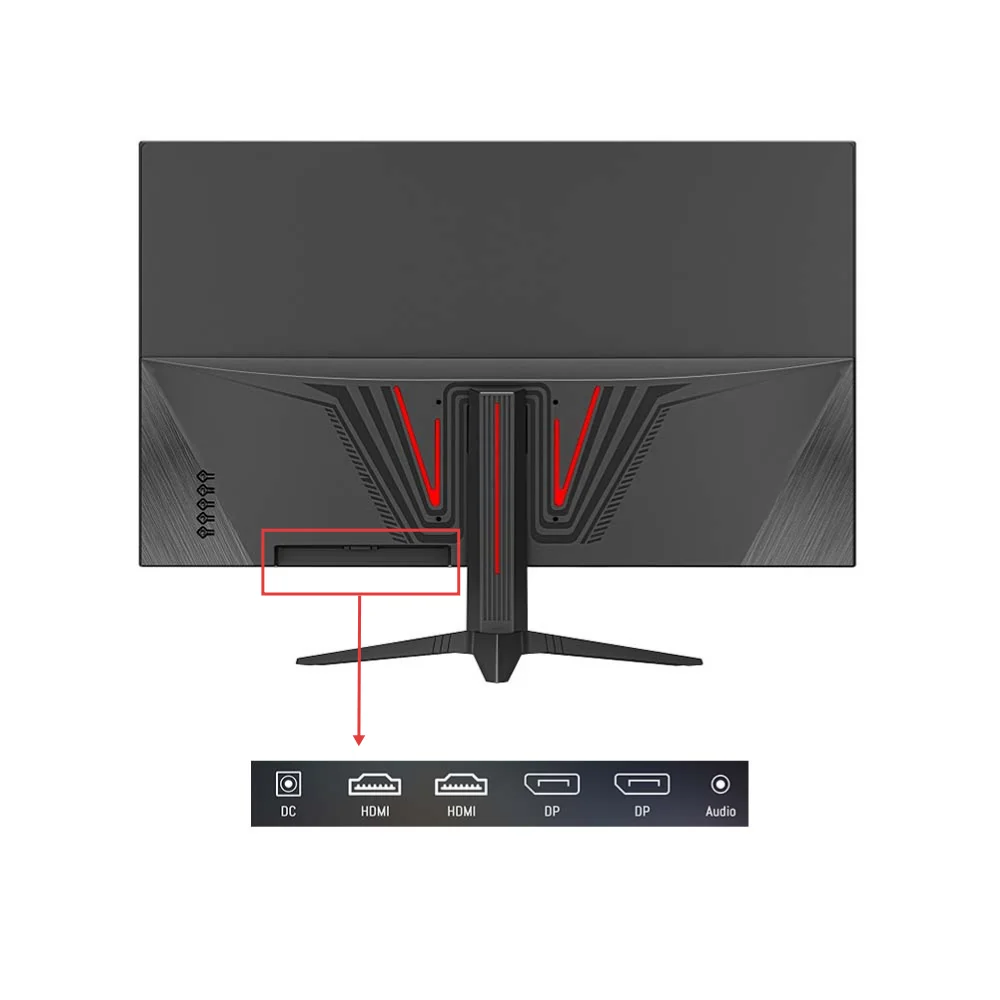27-inch 2K IPS Monitor for Office Work 2560x1440 QHD 100Hz 5ms Response for SRGB100% Gaming Monitor Fast Delivery in Stock