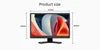 New OSCY 22-Inch LCD IPS LED 4K Gaming Monitor for PC Desktop Wide Color Gamut Fast Response Time 60Hz Black 1-Year Warranty