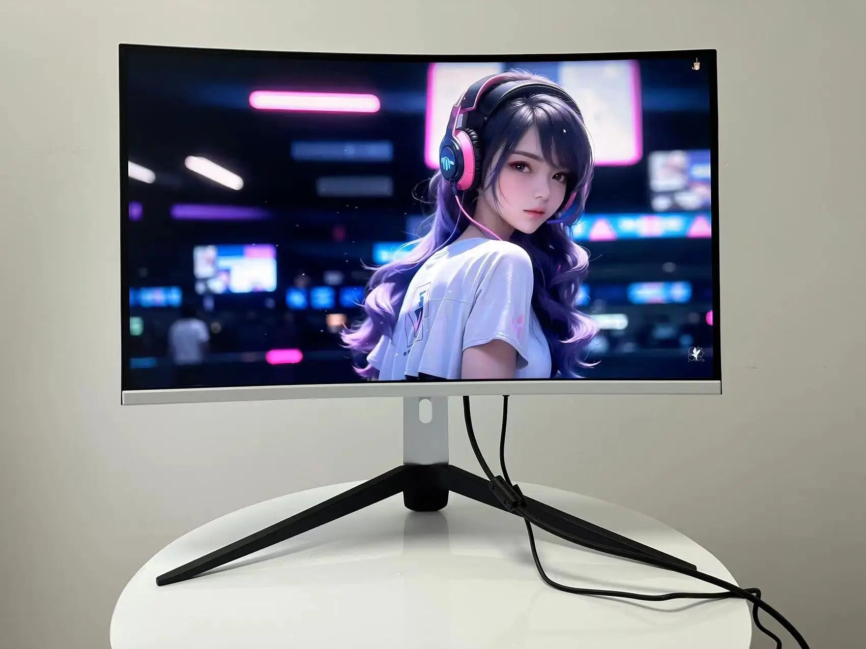 144Hz Curved 27 Inch FHD Widescreen RGB USB LED Gaming Monitor VA Panel 1ms Response Time 100% SRGB DCI-P3 95% Color Gamut
