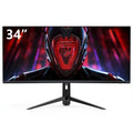 Monitor 34 Inch 4k 165Hz High Resolution 3440*1440P  Ultra-wide Lcd Computer Screen 1500R Curved LED Backlight Gaming Monitor